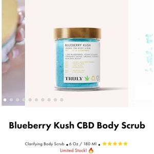 Truly Blueberry Kush Scrub